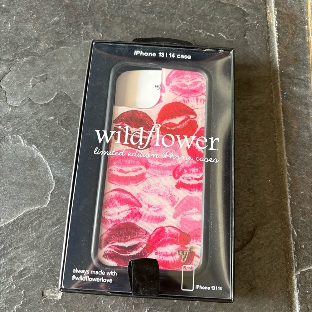 Wildflowers Pink Protective Case for iPhone 13/ iPhone 14 Kensington design